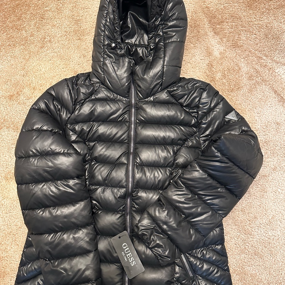 Brand new GUESS puffer women jacket